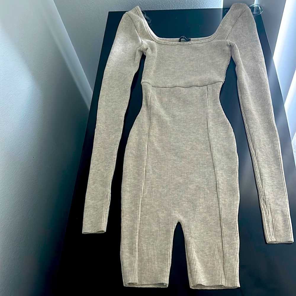 Beige Jumpsuit